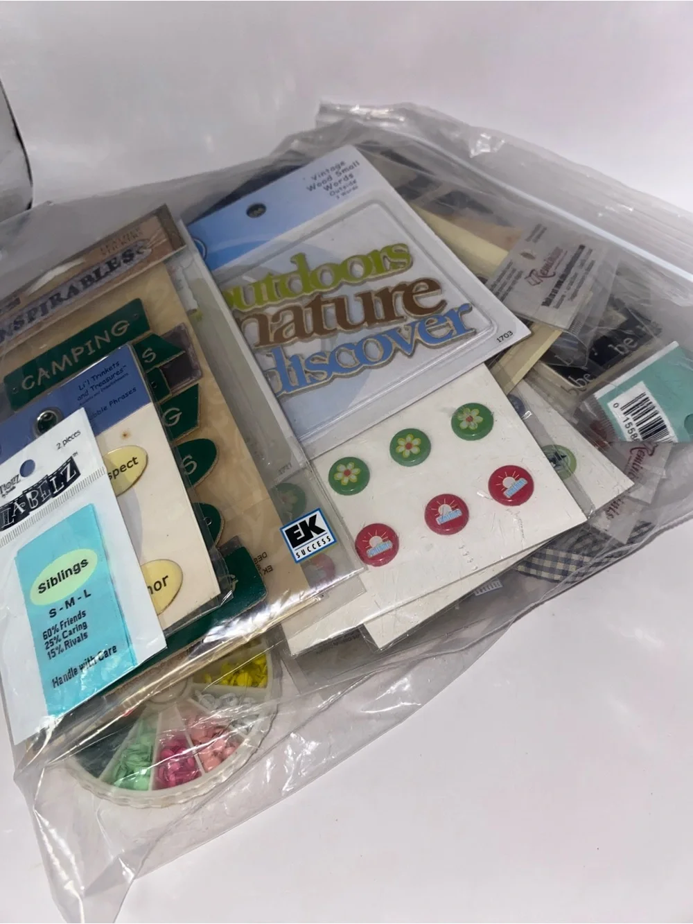 Large Bundle of Scrapbooking Supplies
